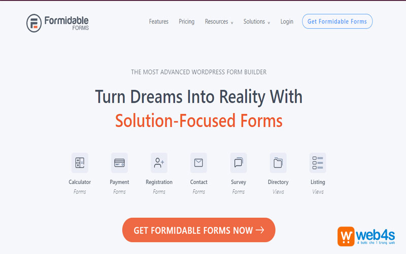 Plugin đăng ký thành viên worcpress formidable forms